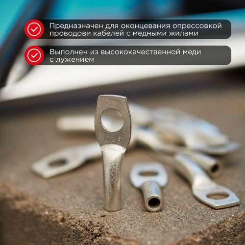 Наконечник ТМЛ 4-6-3 Rexant 07-5304 фото 2