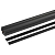 Шинопровод трековый TRM-PC20-200B L2000 48В встраиваемый для натяжных потолков магнитн. NOVA черн. Эра Б0063973