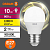 Лампа светодиодная LED G3 Value LVCLP75 10SW/830 10Вт шар матовая 3000К тепл. бел. E27 800лм 230В 10х1 RU OSRAM 4058075579897