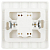 Кнопка СП Style 10А 250В IP20 бел. 7-109-01 Intro Б0060635
