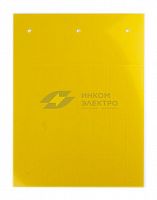 Табличка полужесткая установка в держатель для маркировки мод. оборудования ПВХ-0.5 желт. DKC TAS7015Y