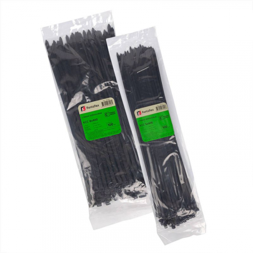 Хомут нейлоновый КСС 3х250 черн. (уп.100шт) Fortisflex 89903 фото 6 Хомут нейлоновый КСС 3х250 черн. (уп.100шт) Fortisflex 89903 фото 6