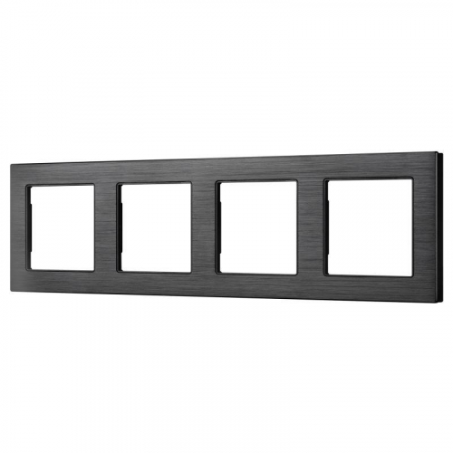 Рамка алюминиевая FRM-PRESTO-ALS-4-BK Arlight 043862 Рамка алюминиевая FRM-PRESTO-ALS-4-BK Arlight 043862