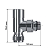 Набор термостатический трехосевой Design Pro 15мм М30х1.5 хром Royal Thermo НС-1646646