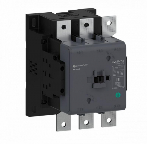 Контактор MC1G 3п 630А кат. 250-500В AC/DC 2НО+2НЗ SE MC1G630URE