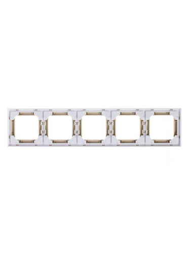 Рамка Levit 5п сл. кость/бел. ABB 2CHH015050A6017 фото 4 Рамка Levit 5п сл. кость/бел. ABB 2CHH015050A6017 фото 4