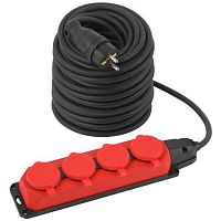 Удлинитель 4х50м с заземл. IP44 UK-4e-3x1.5-50m-IP44(KG) каучук КГ 3х1.5 Эра Б0057590