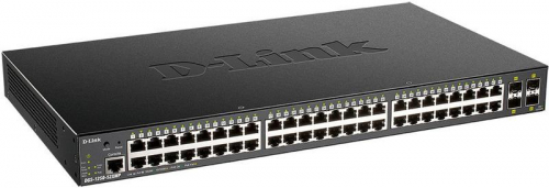 Коммутатор настраиваемый DGS-1250-52XMP/A1A 48G 4SFP+ 48PoE+ 370Вт D-Link 1750558 Коммутатор настраиваемый DGS-1250-52XMP/A1A 48G 4SFP+ 48PoE+ 370Вт D-Link 1750558