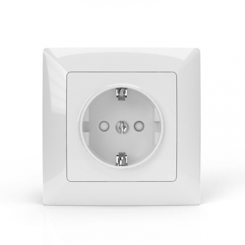 Розетка 1-м СП AVA 16А IP20 с заземл. защ. шторки в сборе бел. TOKOV ELECTRIC TKL-AV-R1FZSF-C01 фото 2 Розетка 1-м СП AVA 16А IP20 с заземл. защ. шторки в сборе бел. TOKOV ELECTRIC TKL-AV-R1FZSF-C01 фото 2