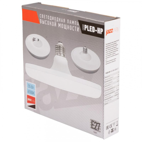 Лампа светодиодная PLED-HP-UFO 55Вт 6500К E27 D230х78мм высокой мощности Pro JazzWay 5065994 фото 4