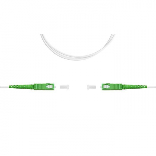 Патч-корд SC/APC-SC/APC simplex 15м 3мм LSZH G.657.A1 SUPRLAN 09-05077 Патч-корд SC/APC-SC/APC simplex 15м 3мм LSZH G.657.A1 SUPRLAN 09-05077