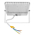 Прожектор светодиодный PFL-30W RGB 30Вт IP65 ДО WH JazzWay 5012103