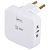 Разветвитель электрический 2-м 10А SPF-2-FL-USBC 2USB A+C поворотн. бел. Эра Б0069090