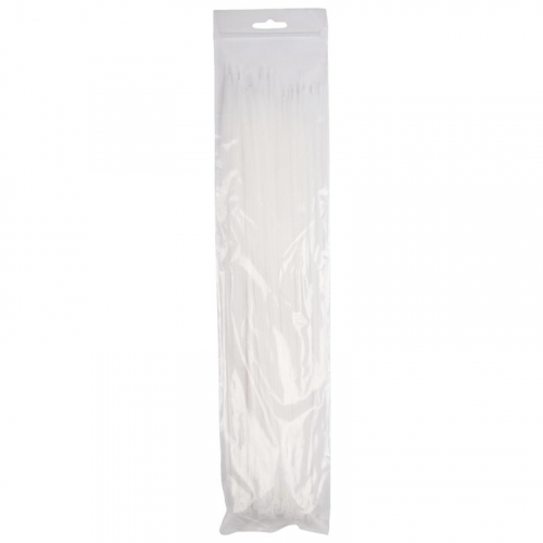 Хомут кабельный (стяжка) PCT 3.6х350-100WH 3.6х350 PA6.6 бел. (уп.100шт) JazzWay 5053885 фото 4