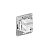 Розетка 2-м СП Эпика USB-C механизм алюм. EKF UP1-SOA-2USBC