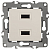 Устройство зарядное USB 12-4110-02 5В-2100мА сл. кость ЭРА Б0027492