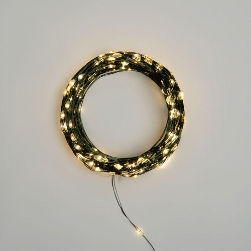 Гирлянда "Роса" 30м 300LED тепл. бел. IP20 230В с контроллером провод зел. Neon-Night 303-276 Гирлянда "Роса" 30м 300LED тепл. бел. IP20 230В с контроллером провод зел. Neon-Night 303-276