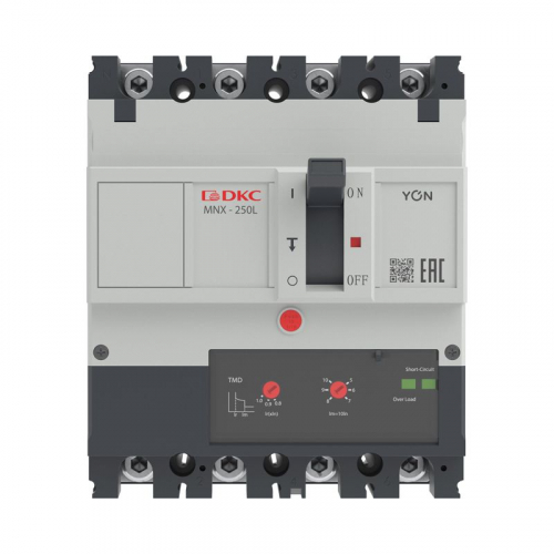 Выключатель автоматический 4P 250А 70кА pro MNX250L при AC415V расцепитель TMD YON MNX250L4PTMD0250 фото 2 Выключатель автоматический 4P 250А 70кА pro MNX250L при AC415V расцепитель TMD YON MNX250L4PTMD0250 фото 2