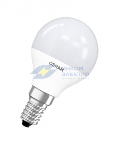 Лампа светодиодная LED Star 5Вт шар 4000К E14 470лм (замена 40Вт) OSRAM 4058075695863 Лампа светодиодная LED Star 5Вт шар 4000К E14 470лм (замена 40Вт) OSRAM 4058075695863