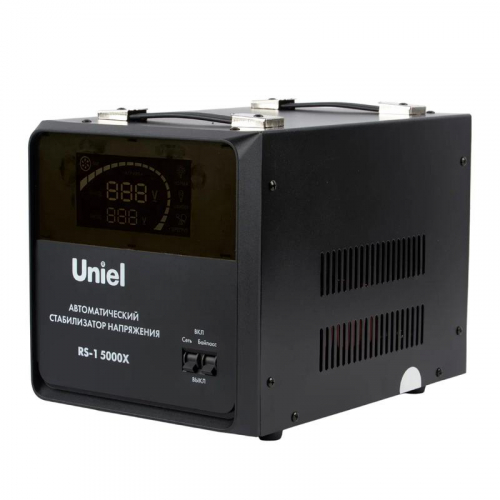 Стабилизатор напряжения RS-1 5000X 5000В.А 1ф релейный напольн. TM Uniel UL-00012858