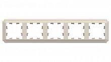 Рамка 5-м AtlasDesign Antique универс. беж. SE ATN100205