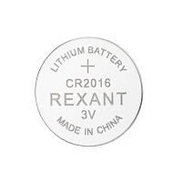 Элемент питания литиевый CR2016 3В (блист.5шт) Rexant 39-1106