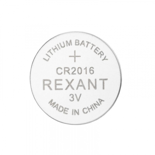 Элемент питания литиевый CR2016 3В (блист.5шт) Rexant 39-1106 Элемент питания литиевый CR2016 3В (блист.5шт) Rexant 39-1106