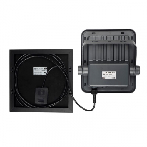 Прожектор светодиодный PFL SOLAR 02 50 6500К GR IP65 ДО с солнечн. панелью и пультом Pro+ JazzWay 5058460 фото 7