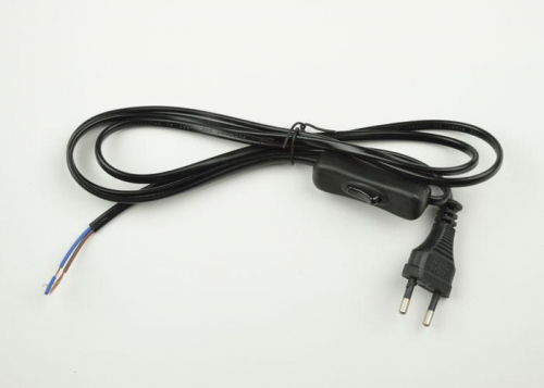 Шнур сетевой UCX-C11/02A-170 BLACK с вилкой и выкл. 2А 500Вт 1.7м черн. Uniel UL-00004432 Шнур сетевой UCX-C11/02A-170 BLACK с вилкой и выкл. 2А 500Вт 1.7м черн. Uniel UL-00004432