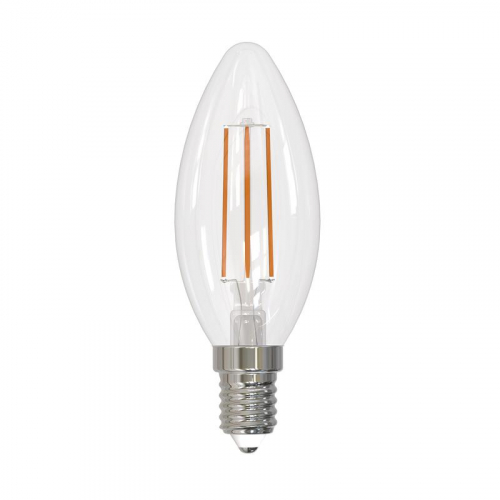 Лампа светодиодная LED-C35-9W/4000K/E14 /CL/DIM GLA01TR Air 9Вт 4000К нейтр. бел. E14 диммир. (упак. картон) Uniel UL-00005186