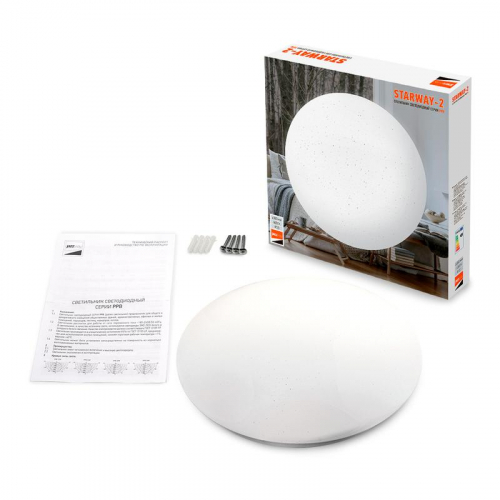 Светильник светодиодный декоративный PPB Starway-2 36Вт 4000К IP20 d380х65 настенно-потолочный бытовой JazzWay 5025516 фото 8