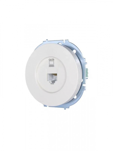 Розетка компьютерная СП OSEN RJ45 кат.6 механизм бел. LEZARD 743-0288-140 фото 2 Розетка компьютерная СП OSEN RJ45 кат.6 механизм бел. LEZARD 743-0288-140 фото 2