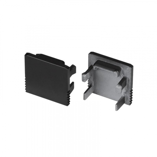 Заглушка SL-MINI-15 BLACK глухая пластик (комплект) Arlight 049419