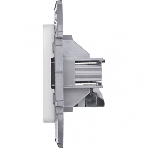 Розетка компьютерная СП Inspiria RJ45 кат.5E UTP IP20 бел. IEK 673825 фото 6