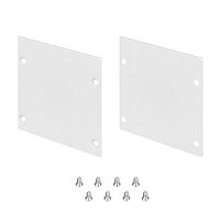 Заглушка LINE-S-5050 WHITE глухая металл (комплект) Arlight 041869
