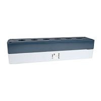 Корпус кнопочного поста КП-106 сер. 6 отв. IP40 КЭАЗ КЭАЗ 362243