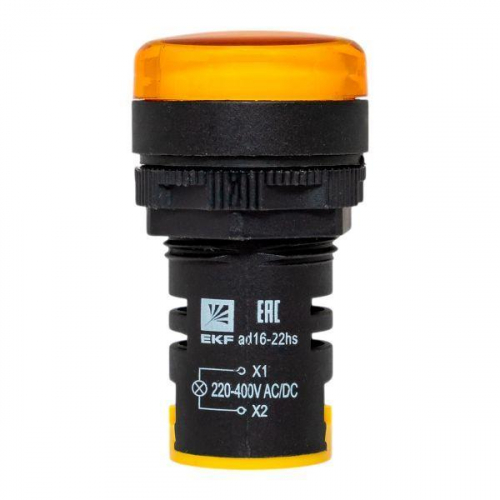 Матрица светодиодная AD16-22HS 220-400 В AC/DC желт. EKF ledm-ad16-y-230acdc фото 2