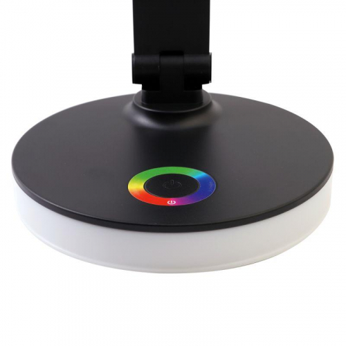 Светильник светодиодный настольный UF-822 C02 7Вт димм. 3 цвет. темп. RGB ночник черн. Ultraflash 15177 фото 10
