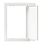 Люк ревизионный 200х250 пластик Basic EKF lp-200x250