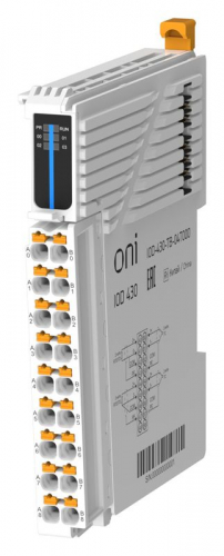 Модуль аналогового ввода IOD 430 4 температурных сигнала ONI IOD-430-TB-04T000 фото 4