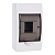 Бокс модульный накладной PDB/W 1004 WH (ЩРН-П- 4) IP41 пластик. JazzWay 5071643