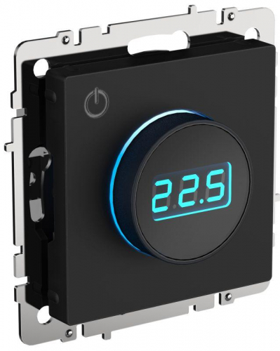 Термостат электронный с индик. BRITE СП IP20 ТС10-1-БрЧ механизм черн. IEK BR-RT11-K02 Термостат электронный с индик. BRITE СП IP20 ТС10-1-БрЧ механизм черн. IEK BR-RT11-K02
