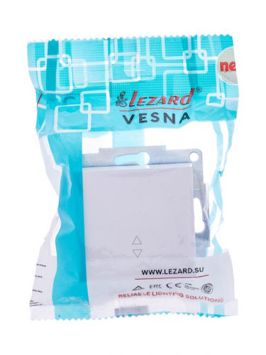 Переключатель проходной 1-кл. СП Vesna механизм бел. LEZARD 742-0288-105 Переключатель проходной 1-кл. СП Vesna механизм бел. LEZARD 742-0288-105