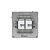Розетка компьютерная 2-м KANT RJ45 кат.6A без шторки бел. песок DKC 7010674