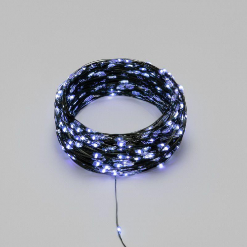 Гирлянда светодиодная "Роса" 50м 500LED бел. IP20 230В с контроллером провод зел. Neon-Night 303-285 фото 2 Гирлянда светодиодная "Роса" 50м 500LED бел. IP20 230В с контроллером провод зел. Neon-Night 303-285 фото 2