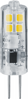 Лампа светодиодная 80 246 NLL-S-G4-2.5-230-4K-NF 2.5Вт капсульная прозрачная 4000К нейтр. бел. G4 190лм 220-240В без пульсаций Navigator 80246