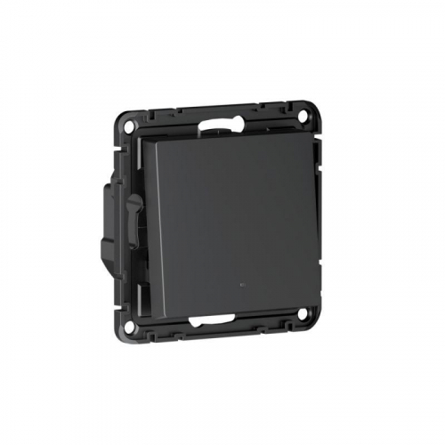 Выключатель 1-кл. AtlasDesign Smart 10А (сх. 1) L+N с подсветкой Zigbee механизм карбон SE ATN001013Z фото 10