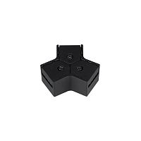 Коннектор тройной с питанием ART-INBELT-CON-T-POWER BK 48В Arlight 049827