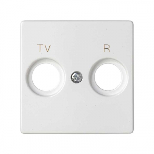 Накладка розетки R-TV Simon82 бел. 82053-30 Накладка розетки R-TV Simon82 бел. 82053-30
