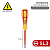 Отвертка "Электрика" SL3 75мм REXANT 12-4711